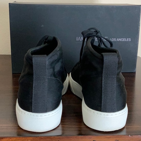 James Perse Mid Top Lace Up Sneakers Size 9 - Picture 5 of 12
